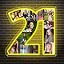 J-21th Birthday Photo Frame