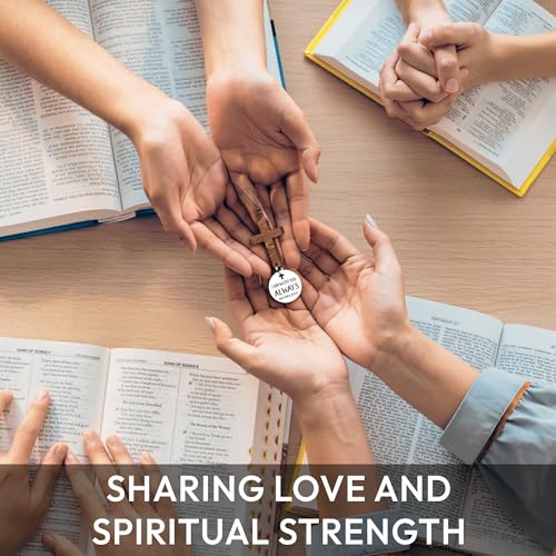 Daily Inspiration Cross for Car Mirror – Christian Rearview Accessories by DINIZON for Daily Bible Verses, Thoughtful Gifts for Men and Women - Image 7