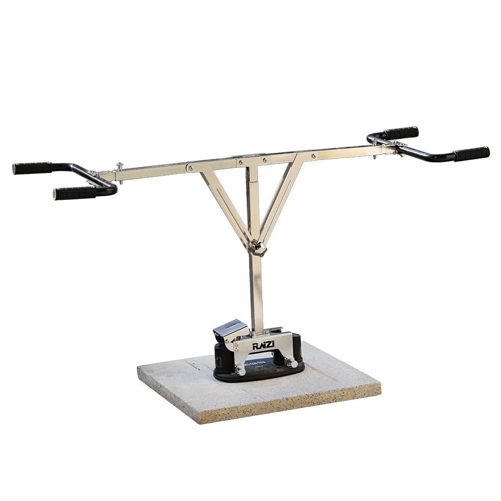 Nemo GRABO Elektrischer Vakuum-Saugnapf für Granit, Glas, Fliesen, Holz, Trockenbau, schwere Platten, bewegliche Werkzeuge, Hebebühne, tragbarer Heber (Twino)