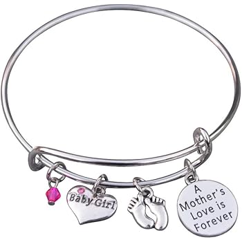 new mom charm bracelet