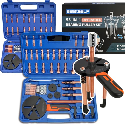 SEEKSELF 55-in-1 Bearing Puller Kit & 36-in-1 Puller Kit