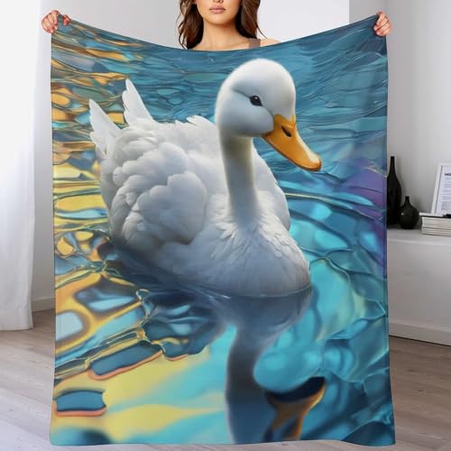 Couverture flanelle polaire épaisse lavable en machine blanche - 2