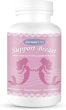M.U Natural Breast Enhancement Pills Support Breasts Health Lift Firm Healthy Supplement Natural and Green Herb to PRO Formula Mermaid USA
