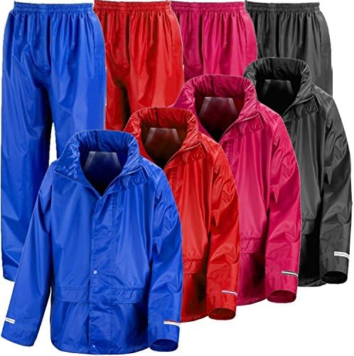 Kids Waterproof Jacket and Trouser Suit Set Boys or Girls