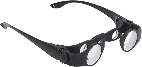 8X Binocular Glasses, Professional Portable Fishing Binoculars HD Optical Lens,