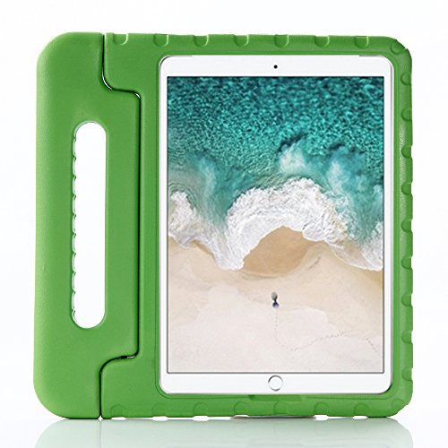 Étui pour enfants pour iPad 10.2 stop aux fissures coque EVA verte