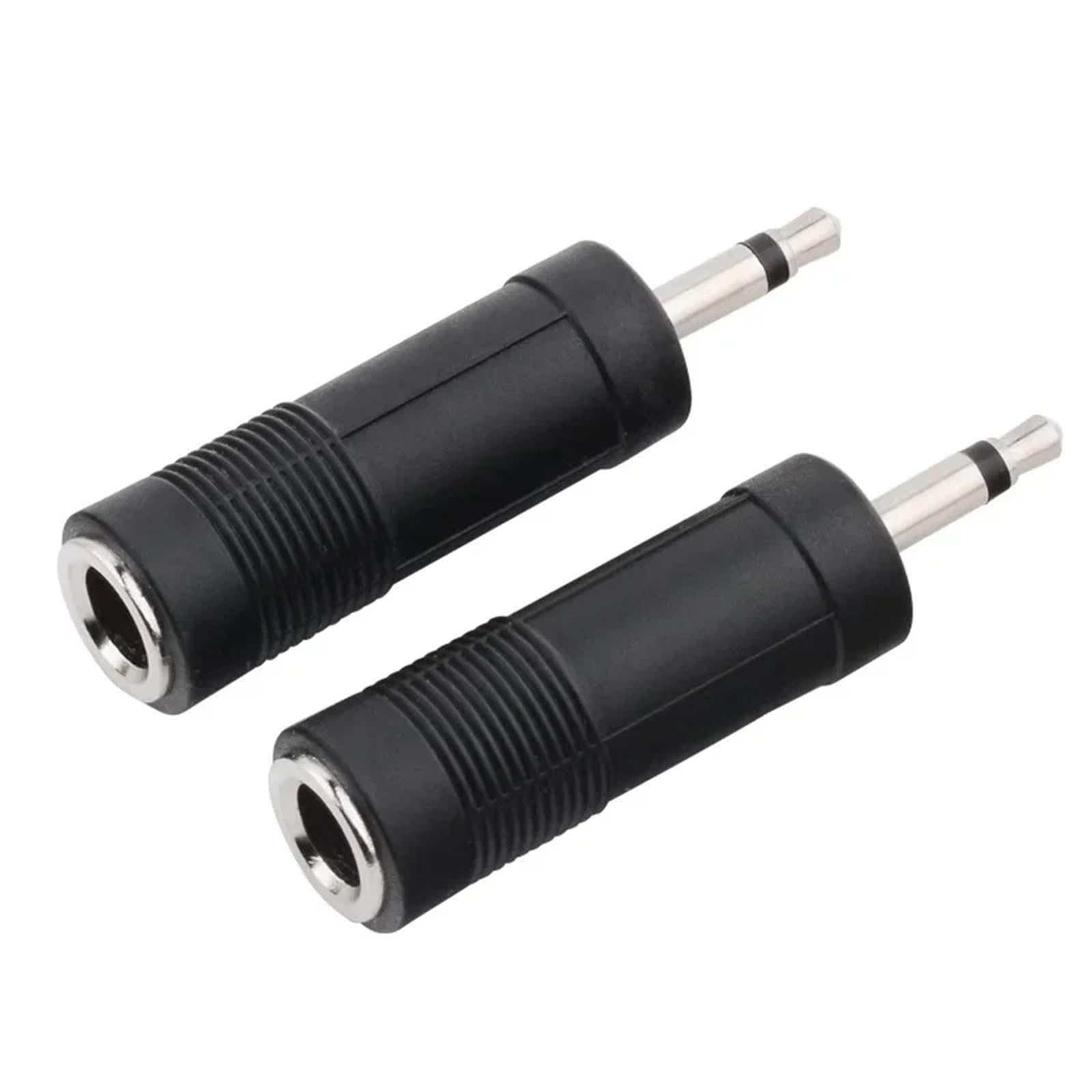 Connecteur Jack Mono mâle 6,35 mm/6,5 mm 1/4" vers Femelle 3,5 mm 1/8", Lot de 5 ou 20 pièces, Adaptateur for Haut-Parleur et Casque(100PCS)