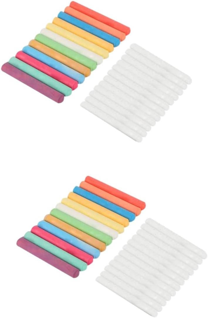 Tofficu Sets Chalk Dust Pens Water-soluble Chalk Makers for Teachers Boys and Girls Pcs