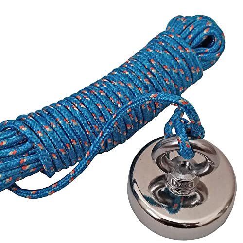 Imã De Neodímio de Pesca Magnetica Até 110 Kg De Tração