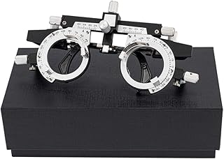 AISITSY Optical Trial Lens Frame Eye Check Trial Frame Fully Adjustable Optical Frame for Optometry and Optician Glasses Testing and Fitting （50-80）