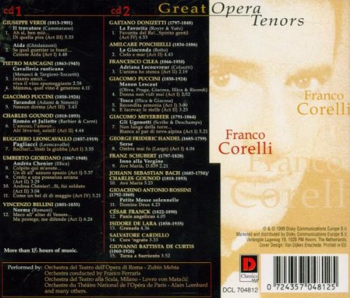 Miniatura 2 de Great Opera Tenors