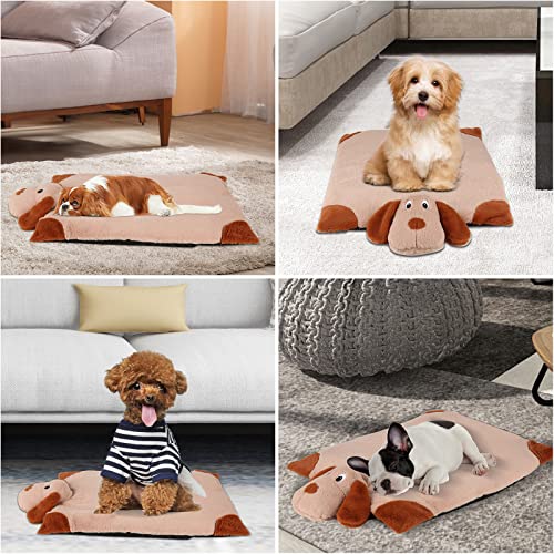 WEOK Heartbeat Puppy Toy, Dog Heartbeat Toy for Dog Anxiety Relief, Heartbeat Behavioral Aid Puppy Toy, Puppy Heartbeat Stuffed Animal, Dog Plush Toys for Dog Soother Cuddle Calming Sleeping - Thumbnail 5