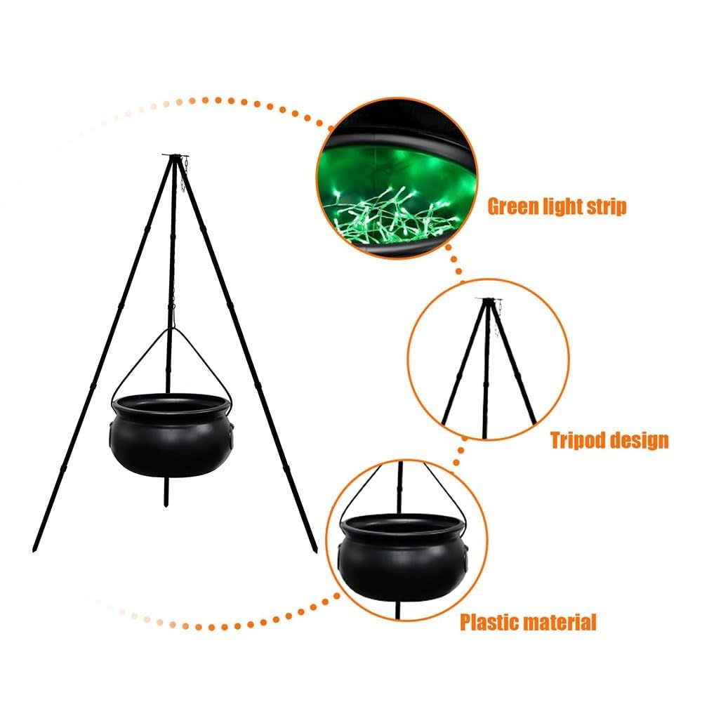 Accesorio de de plástico con Soporte de trípode para jardín.