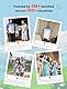 PATPAT Familien Outfits Set Kurzarm Boho-Stil, Partnerlook Mutter Tochter Kleid, Passende T-Shirt & Mutter Kind Kleider Mama Tochter Kleidung Sommer, Couple Paare Herren Damen Jungen Mädchen Baby