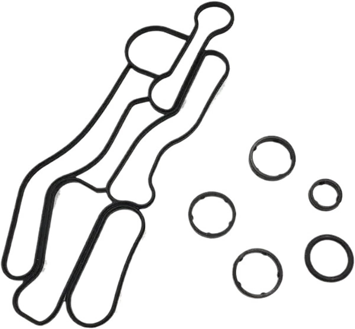 O'RING GASKET SET OF OIL COOLER LR013149 LR040738 LR061969 FOR LAND ROVER DISCOVERY 4 RANGE ROVER SPORT 3.0 V6 LR013151 161 162(For LR040738)