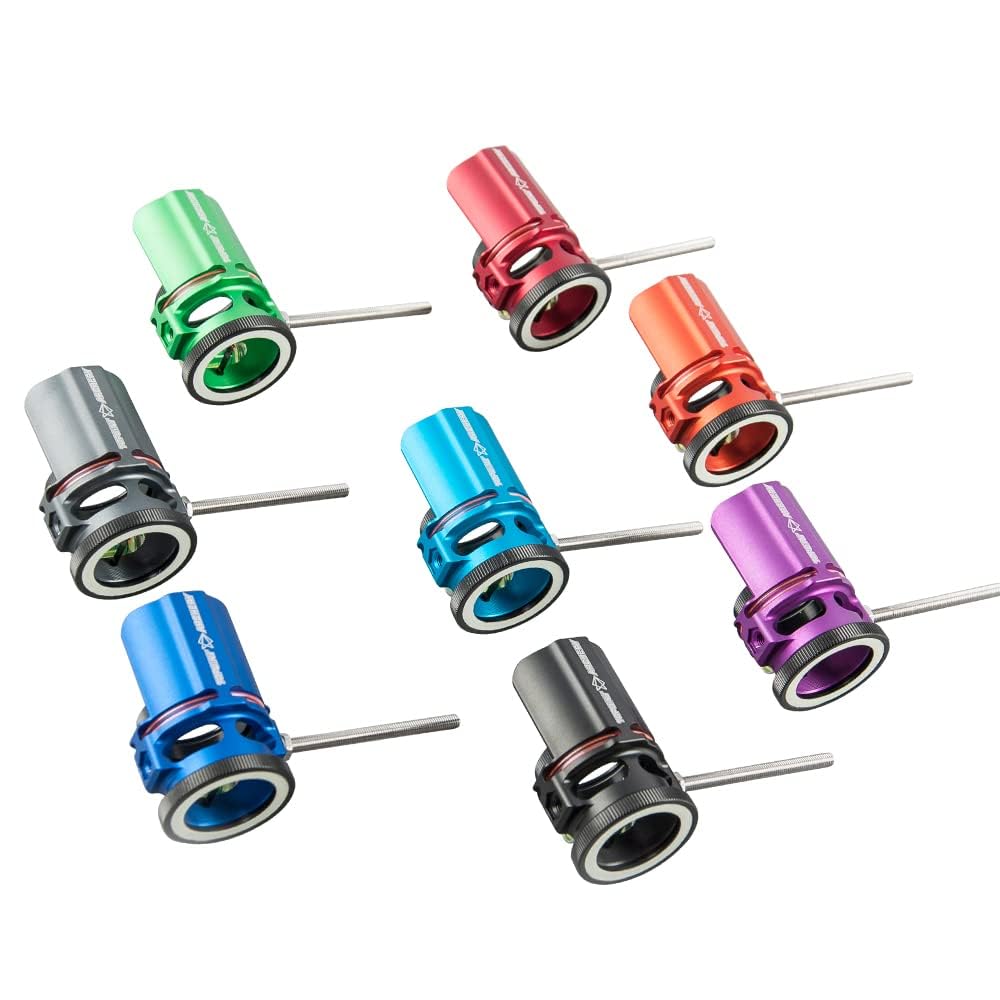 Tiro con L'Arco Mirino per Arco Compound 1 Pin Mirino con 2X 4X 6X 8X Len per Arco Compound da Tiro Al Bersaglio Mirino da Competizione con Copertura Luminosa