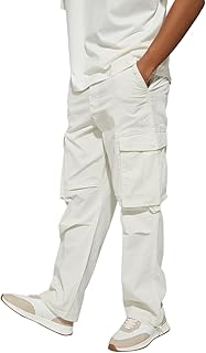 Max Men Mid Rise URB_N Textured Cargo Parachute Trousers Price In India