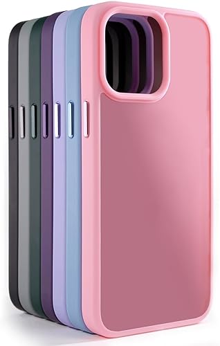Vista 60 de TENOC Funda para teléfono compatible con iPhone 13 Pro Max, funda transparente a prueba de golpes protectora delgada para 6.7 pulgadas