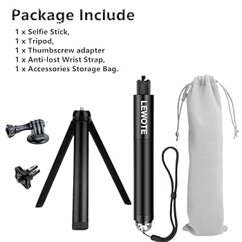 Amazon.com: LEWOTE Extendable Selfie Stick Compatible with