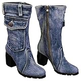 Adecuado para caminar al aire libre, entretenimiento, ocio, Fiesta, trabajo, bodas y otros Occasionsno importar la temporada o las últimas tendencias, las botas parece que nunca pasan de moda, combinarlos con pantalones vaqueros y polainas, o combinarlos con un vestido de Midi informal para una mirada azul, se pueden usar todo el año Roundred Armada Rosa 24 25 26 21 27 28 30 31 33 34 35 36 37 38 39 40 41 42 43 45 47 48 50 Botas de lluvia negro Blanco gris rojo amarillo azul púrpura Beige
