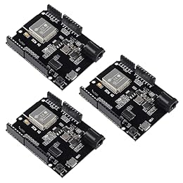 Coliao 3pcs ESP32 for Wemos D1 Mini D1 R32 ESP-32 CH340G WiFi Wireless Bluetooth Development Board 4MB Flash with Micro USB