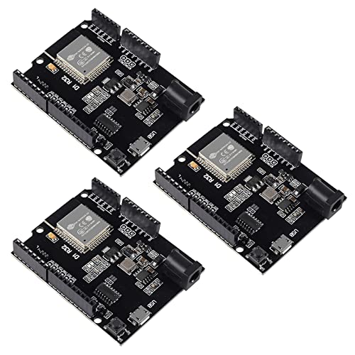Coliao 3pcs ESP32 for Wemos D1 Mini D1 R32 ESP-32 CH340G WiFi Wireless Bluetooth Development Board 4MB Flash with Micro USB