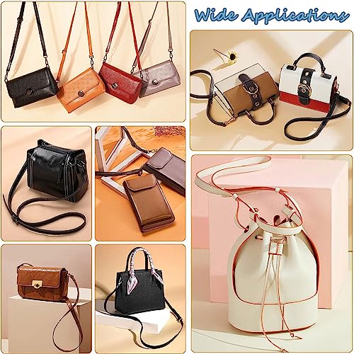 Image of PH PandaHall 5 Colors 50 Inch Leather Shoulder Strap Replacement with Hooks Adjustable PU Leather Strap Purse Strap Replacement for Handbags Clutches Extended Crossbody Bags Purses Briefcase