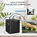 Fitnet 79 Gal Aquarium Chiller, 1/3 HP Fish Tank Water Chiller with Quiet Design Compressor, Refrigeration for Hydroponic System Axolotl Jellyfish Coral Reef 300L, Black