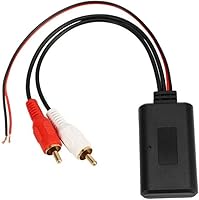 Vista 7 de Wixine 1 unids coche universal inalámbrico Bluetooth módulo música adaptador RCA cable de audio auxiliar