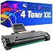 Produktbild Tito-Express PlatinumSerie 4 Toner XXL kompatibel mit Samsung MLT-D119S | Für ML-1610 ML-1610R ML-1615 ML-1620 ML-1625 ML-1625R ML-2010 | je 3.500 Seiten