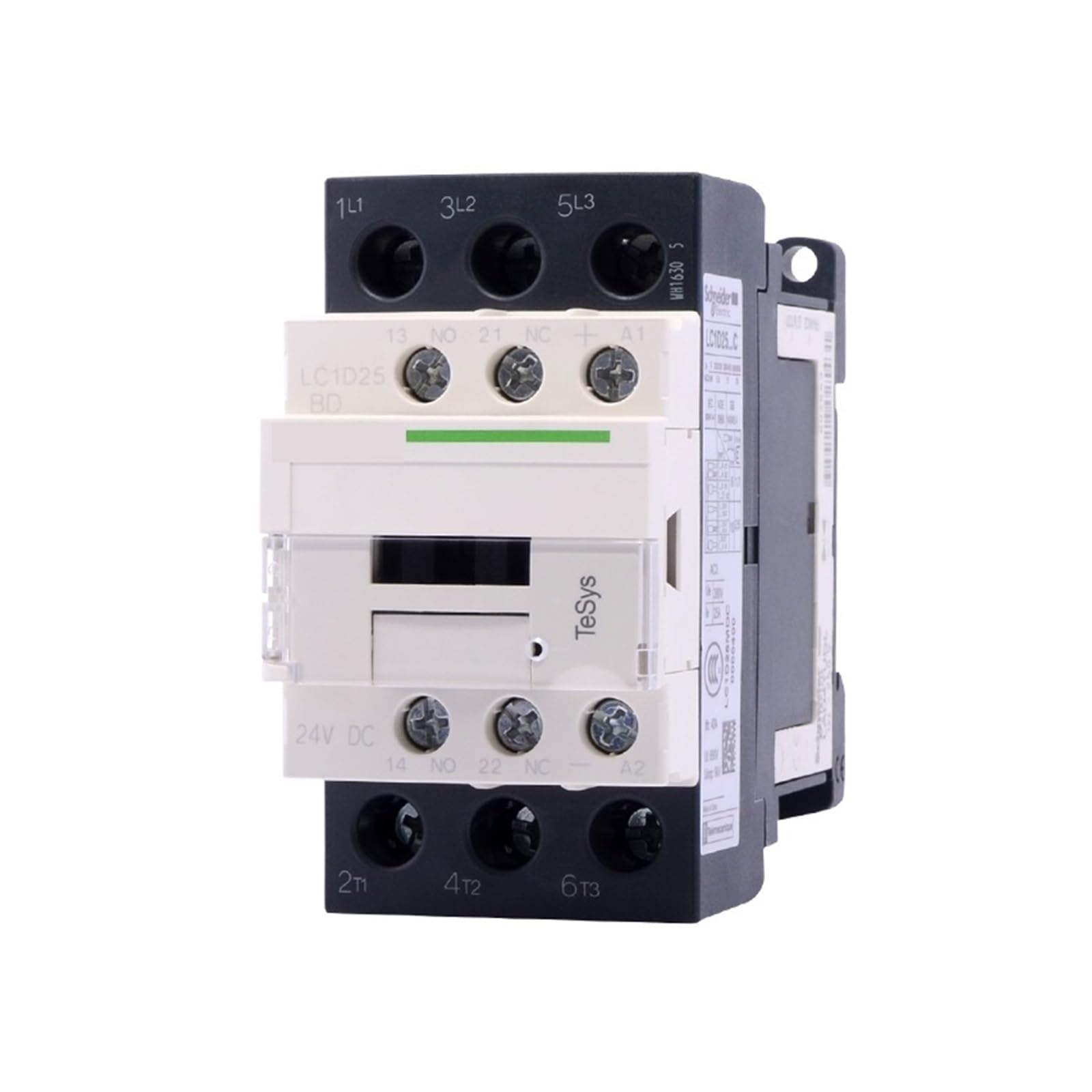 CLBSWYEJK DC contactor LC1D25BDC one open one close 25A three-phase normally open coil voltage DC24V LC1D25BD