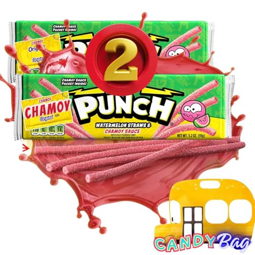 Skwinkles Chamoy Flavor Straws