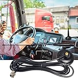 HYS 27MHz Magnetic Mount Aerial CB Antenna Compatible with Cobra, Midland, Uniden, Maxon Portable Handheld CB Radio, Mobile Radio, Scanner (PL259) - Image 7