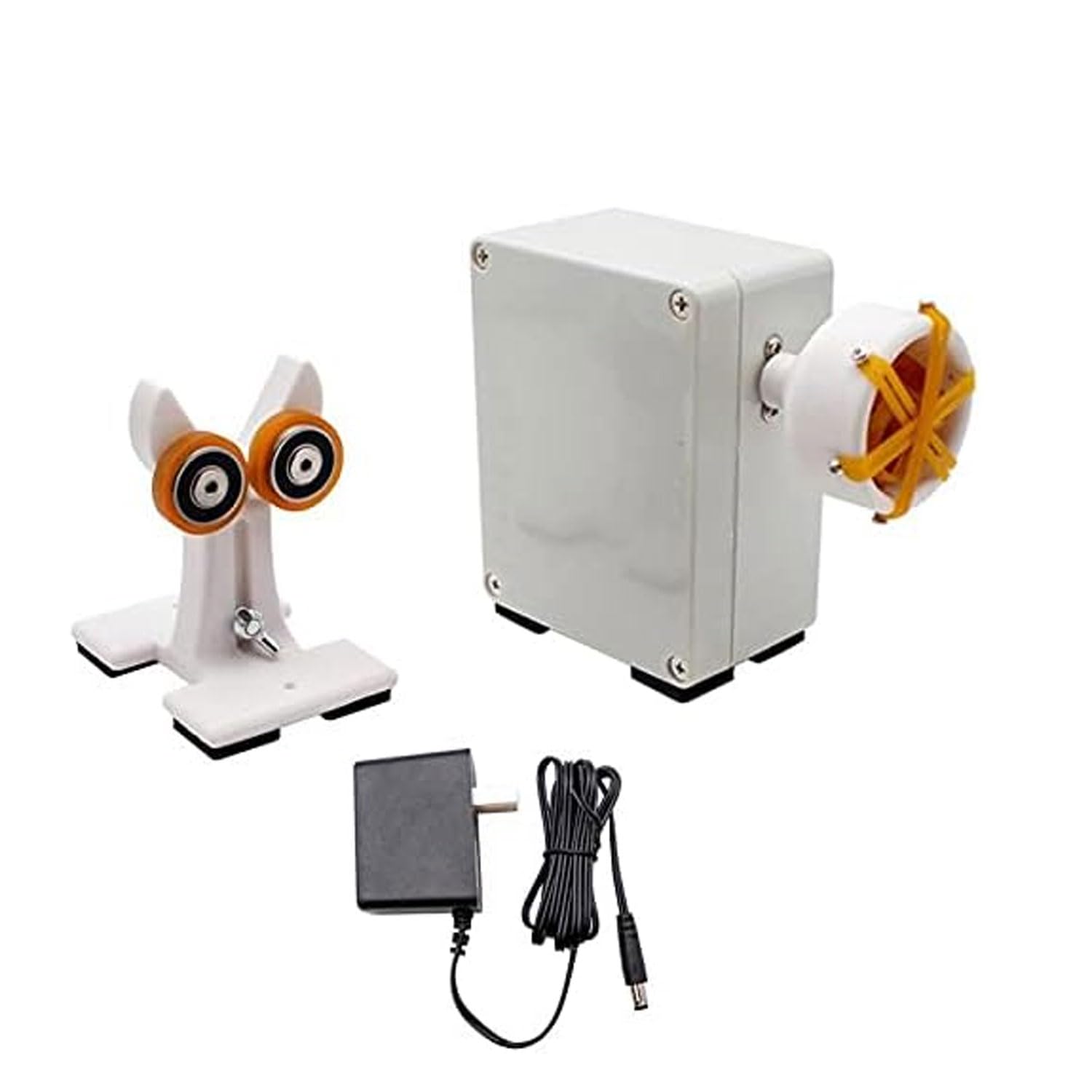 Máquina de bobinado Profesional portátil para caña de Pescar, Herramienta de caña de Pescar de Bricolaje Ajustable de 0 a 66 RPM, máquina de Pegado giratoria de Resina epoxi para caña de Pescar
