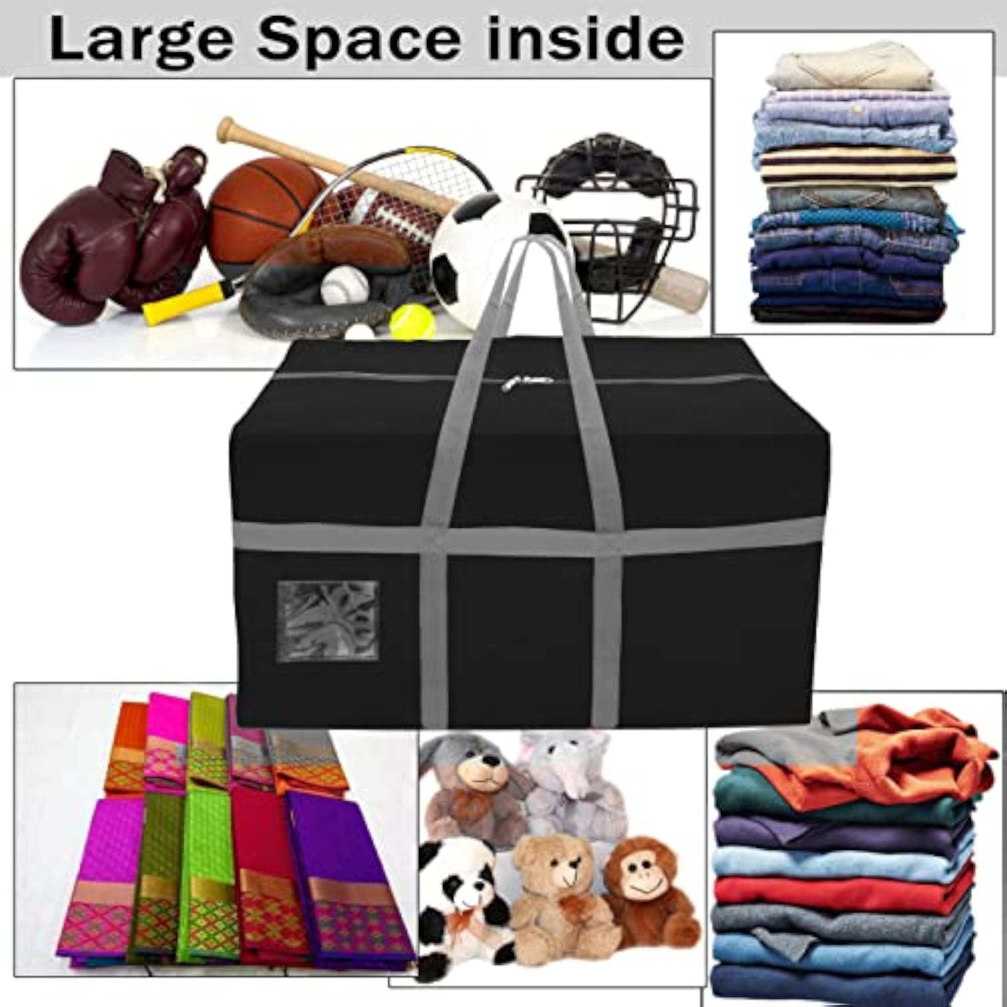 Extra Large 128 L Nylon Moisture Proof Storage Bag