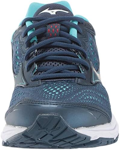 Mizuno Women's Wave Rider 22 Running Shoe, Blue Wing Teal, 6 B | Image 1