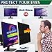 [2 Pack] 24 Inch Computer Privacy Screen for 16:10 Widescreen Monitor,Eye Protection Anti Glare Blue Light Computer Monitor Privacy Filter, Removable Anti Spy -Scratch 24 Inch Protector Film