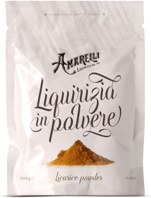 Amarelli Licorice - Powdered Liquorice - 500 g