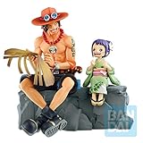 one piece ace wallpaper 4983164171389 ONE PIECE - Ace & Otama - Figurine Memorial Vignette 20cm