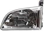 Evan-Fischer Headlight Assembly Compatible with 1998-2000 Toyota Sienna Halogen Driver Side
