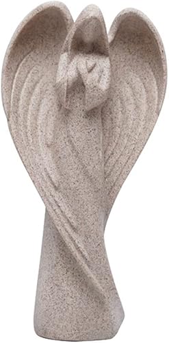 JMONLPICY Angel Statue Creative Present Fashion Home Office Decorative Resin Desktop Ornaments Character Sculpture