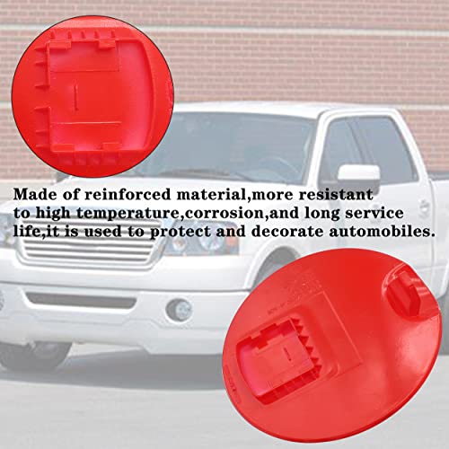 Replace 4L3Z-99405A26-Eaa Red Gas Tank Cap Door,Gas Fuel Door Replacement For 2004-2008 Ford F-150 Gas Cap Door,2006-2008 Lincoln Mark Lt Style Side Fuel Tank Door,Fender Bed-Fuel Door Gas Cap Hatch. #TOP6