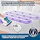 CLEANmaxx Milbensauger für Matratzen mit UV-C-Licht, Rotation | Matratzenreiniger mit HEPA-Filter, entfernt 99,9% Aller Milben | Matratzensauger mit Ultraschall, Hitze & Vibration