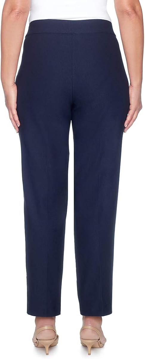Alfred Dunner Women's Allure Slimming Missy Stretch Pants-Modern Fit at  Women’s Clothing store