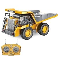 Ysityum Ferngesteuertes Spielzeug,11CH,2,4GHz Bagger RC,680° Drehung,Mit Licht und Ton,Geeignet für Jungen im Alter Von 3 bis 9 Jahren und Darüber