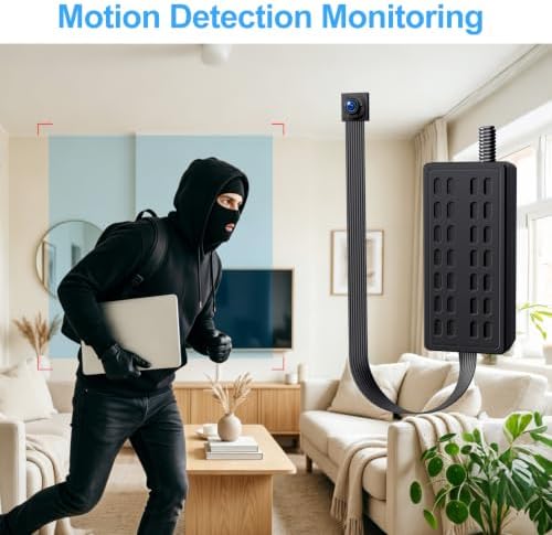 HiSpyCam Small Security Camera DIY Module - Portable Video Recorder - HD 1080P Nanny Cam for Indoor/Outdoor Use - No WiFi Needed Detail