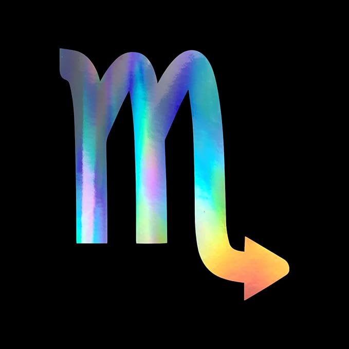 Scorpio Decal Vinyl Sticker Auto Car Truck Wall Laptop | Holographic | 5