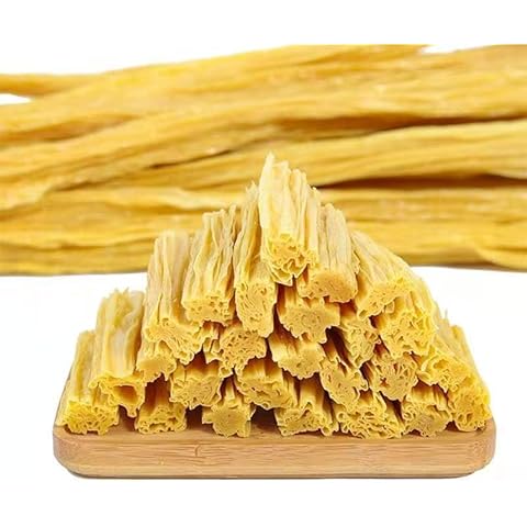 Dried Beancurd Sticks, Asian Tofu Yuba, Good Source Of Protein, Non-GMO, Vegan, Great Gourmet Gift, 17.61 oz Cover