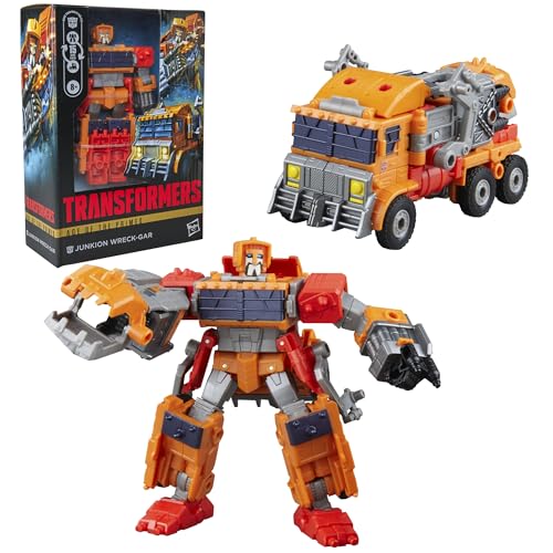 Transformers Age of The Primes, Figurine Junkion Wreck-Gar Classe Voyageur