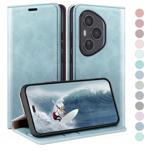 Coque Honor 400 Pro 5G fentes pour cartes et clapet magnétique de protection